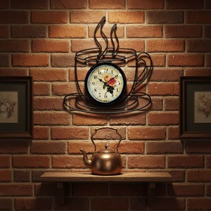 De taza de <span class=keywords><strong>café</strong></span> en forma de reloj de pared - Product Image 3