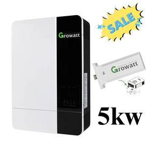 Onduleur monophasé 60Hz compatible lithium <span class=keywords><strong>Growatt</strong></span> <span class=keywords><strong>SPF</strong></span> 5000 ES MPPT 5000W populaire pour systèmes solaires hors réseau - Product Image 2