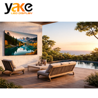 Écran LED extérieur YAKE de haute qualité P3 P5 P6, taux de rafraîchissement élevé, façade de bâtiment