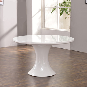 Đồ Nội Thất Văn Phòng Đơn Giản Tấm Bảo Vệ Môi Trường Sơn Trắng Bàn Tròn Cong Bàn Hội Nghị Đàm Phán - Product Image 2