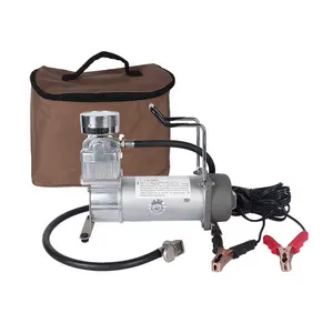 DC 12V car gauge air compressor 200psi portable air pump for car METAL mini tire inflator