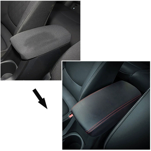Accessoires intérieurs de voiture, boîte de rangement en cuir pour accoudoir, housse pour <span class=keywords><strong>Toyota</strong></span> Corolla <span class=keywords><strong>Cross</strong></span> XG10 2021 - Product Image 3