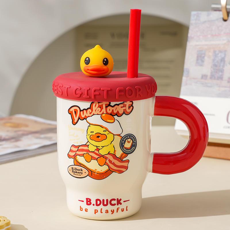 ฝาสีแดง ถ้วยสีขาว