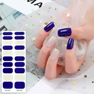 Gel Nail Stickers Phototherapy Nail Stickers Europe and the United States Semi-curing Nail Stickers