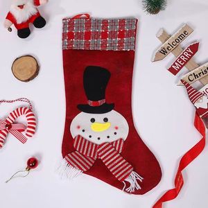 New Best-Selling Eco-Friendly Soft Polyester Fiber Christmas Stocking Candy & Gift Bags - Product Image 2