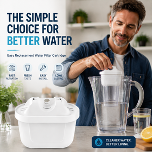 Universal Pitcher Water Filter Cartridge Replacement for Home <b>Kitchen</b> Water Purifier Jug - Product Image 1