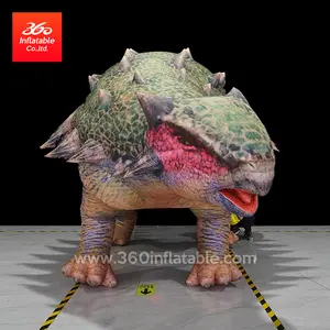 Наружный Гигантский Рекламный дизайн на заказ, мультяшное животное, талисман, надувные гигантские динозавры для мероприятий