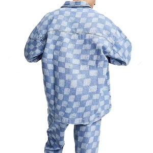 Chaquetas de Mezclilla para Hombre de Alta Calidad, Casuales y Cómodas, Lavado Azul, 100% Algodón - Product Image 2