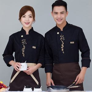 Autunno inverno <span class=keywords><strong>abiti</strong></span> <span class=keywords><strong>da</strong></span> <span class=keywords><strong>lavoro</strong></span> con Catering a maniche lunghe <span class=keywords><strong>da</strong></span> uomo e donna per <span class=keywords><strong>Bar</strong></span> Restaurant Hotel e pasticceria - Product Image 3