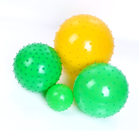 Ballons gonflables amusants pour enfants, jouets en caoutchouc, ballons à picots de dessin animé, grands ballons de massage pour le développement des enfants
