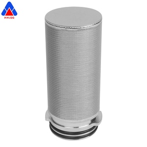 Cartucho de filtro de polvo de titanio sinterizado de suministro directo de buena calidad Huahang con conexión roscada/brida - Product Image 1