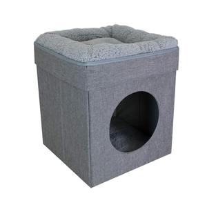 Lavable proveedores gran cubierta cesta De Hundebett Cueva del Gato De lujo Cama De Para Mascotas Perros gato perro, camas Para Mascotas - Product Image 1
