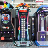 Machine de jeu d'arcade de boxe électronique personnalisée en gros, à monnayeur, pour salle de sport
