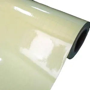 Kualitas tinggi Glossy laminasi dingin putih 80mic Film untuk foto transparan PVC Roll untuk perlindungan