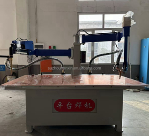 Máquina de soldadura de mesa sin costuras de metal de refuerzo de placa fría de <span class=keywords><strong>chapa</strong></span> <span class=keywords><strong>galvanizada</strong></span> TIPO balancín - Product Image 6