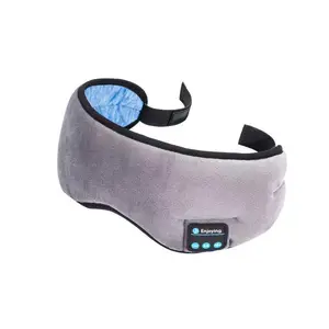 D0702ZH16 Smart Eye Mask Sleep Blackout Eye Mask Sleep Mask with Bluetooth to listen to music Sehe Fashion