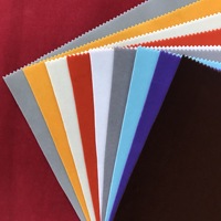 Rouleau de tissu floqué en velours épais pour la fabrication de boîtes à bijoux, papier floqué en velours noir, rouge, bleu, tissu floqué auto-adhésif