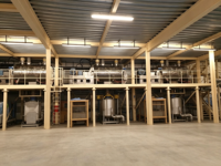 Ligne de production complète de mélangeurs intégrés, équipement personnalisé couvrant tout le processus, de l'alimentation à la décharge, avec silo