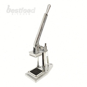 Machine manuelle à couper les <span class=keywords><strong>frites</strong></span> et les chips, trancheuse réglable de qualité alimentaire avec engrenages et roulements (pièces essentielles) - Product Image 1