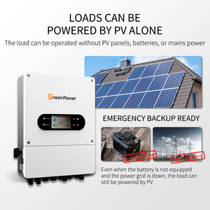 Filipinas Vietnam Greenpower OEM ODM IP66 6kW Monofásico Energía Solar Inteligente Doble Salida Híbrida GP-6000-48PL1-E IP66 - Product Image 2