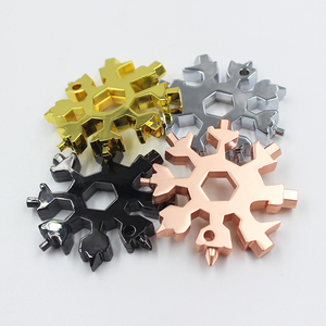 Kit <span class=keywords><strong>multi</strong></span>-outils 18 en 1 pour <span class=keywords><strong>flocon</strong></span> de neige, 18 en acier inoxydable, 14 pièces - Product Image 3