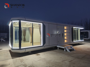 <span class=keywords><strong>Casa</strong></span> Contenedor Expandible de Lujo de 20 pies/40 pies, Diseño 2026, <span class=keywords><strong>Casa</strong></span> Móvil Prefabricada Tipo Cápsula Espacial para Hotel o Resort - Product Image 6