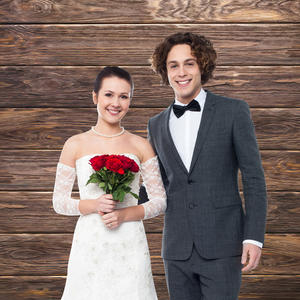 Toile de fond en bois marron photographes tissu de fond de mur en bois rétro <span class=keywords><strong>pour</strong></span> les décorations d'anniversaire de <span class=keywords><strong>mariage</strong></span> et d'enfants - Product Image 1