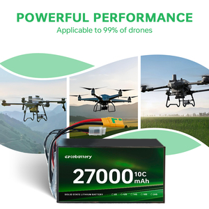 Batterie de drone CEBATTERY 27000mah 30000mah 4S 6S 8S 12S 14S 23.7V Lithium-ion haute capacité pour UAV agricoles, vol longue portée - Product Image 2