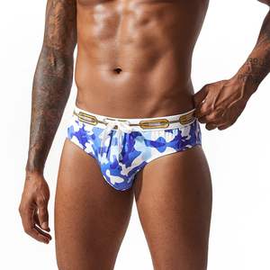<span class=keywords><strong>Maillot</strong></span> <span class=keywords><strong>de</strong></span> <span class=keywords><strong>bain</strong></span> avec Logo personnalisé pour <span class=keywords><strong>homme</strong></span>, slip <span class=keywords><strong>rembourré</strong></span>, imperméable, Sexy, doux - Product Image 1