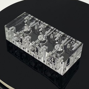 Custom Fabrication High Transparent Acrylic Parts Clear PMMA PC Mechanical Equipment Parts CNC Milling <b>Machining</b> <b>Service</b> - Product Image 2