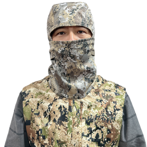 कस्टम उच्च गुणवत्ता वाले पुरुषों के सर्दियों के छलावरण शिकार मास्क हवा बारिश शील्ड - Product Image 4