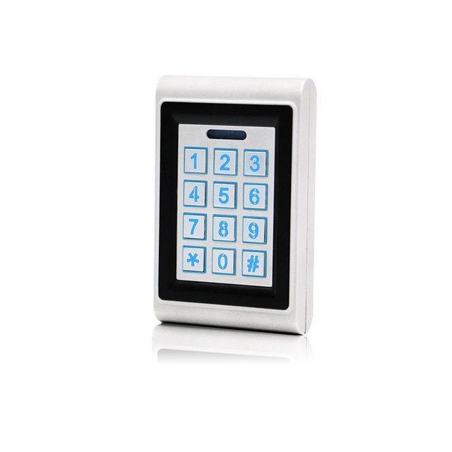 IP66 Waterproof Standalone Access Control Keypad with Metal Case Biometric Access Control Product