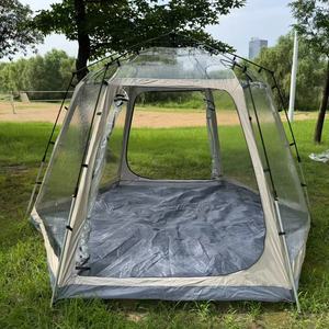 Carpa de Camping Automática para 5-6 Personas, Doble Capa, Oxford, Apertura Rápida, Tres Estaciones, Impermeable 2000-3000 mm - Product Image 1