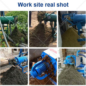 Máquina de Prensado de Estiércol de Vaca OCEAN, Equipo de Deshidratación, Separador de Sólidos-Líquidos de Estiércol - Product Image 6