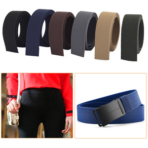 Unisex 38 mm đàn hồi dệt Vành Đai cao-bền Breathable Heavy-Duty căng dây thắt lưng cho thể thao giản dị nhà dệt thiết yếu - Product Image 6