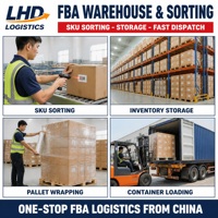 Agent d'expédition DDP Amazon FBA de Chine vers les États-Unis, service de livraison, fret maritime, transitaire d'entrepôt, services rapides