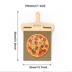 Pala Scorrevole Antiaderente per Pizza di Facile Trasferimento Pala per Girare la Pizza Pala Magica Perfettamente Scorrevole - Product Image 4