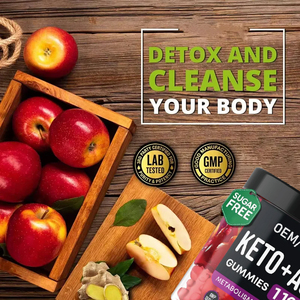 Produtos de Beleza Veganos Gomas de Vinagre de Maçã para Perda de Peso com Vitamina Suporte Antioxidante 1000mg AVC por Porção para Mulheres - Product Image 4