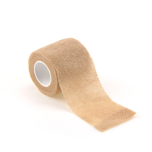 Warna murni merekat sendiri perban bungkus kohesif grosir perban pola cetak terapi olahraga - Product Image 1