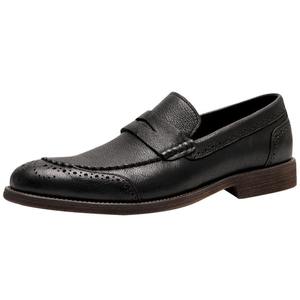 Men's shoes 2026 <b>spring</b> new style business formal casual leather shoes men's genuine leather shoes - Product Image 1