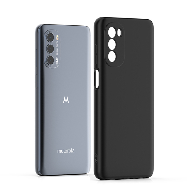 Liquid Silicone TPU Design Micro Lint Phone case for MOTOROLA MOTO G65 G32 G52 E7 E32 EDGE 20 30 PRO G200