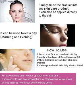 Vente en gros d'huile essentielle de rose fleur de soin de la peau du visage et du corps de marque privée huile essentielle de rose naturelle pure 100% pour les soins de la peau - Product Image 4