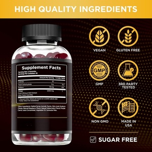 ODM/OEM Private Label Shilajit Gummy Pure Himalayan Shilajit Enzyme Supplement with Fulvic Acid 85+ Trace <b>Minerals</b> for Men Women - Product Image 5