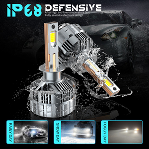 H1 <span class=keywords><strong>Source</strong></span> de lumière OEM taille Standard 2024 nouvelle lumière LED automatique H7 H11 9005 9006 9012 DRL Type 6500k pour tous les types de voitures H4 modèles de voitures - Product Image 3