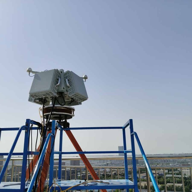15 km Detection Range AESA Surveillance Radar X-band 360° Azimuth Coverage Multi Target Low Altitude Drone Monitoring System