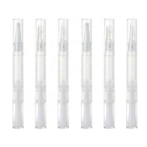 Custom Mini 2ml 5ml <b>Refillable</b> Empty Bottles Transparent Twist <b>Pens</b> Nail Polish Tube for Balm Nail Art Paint Mascara Oils - Product Image 4