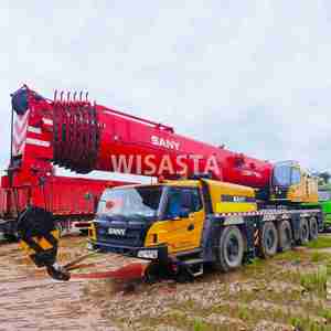 Precio de fábrica Hora baja Buen estado Usado 2021 Sany 160 Toneladas Capacidad de elevación todo terreno Grúa hidráulica para la venta - Product Image 3