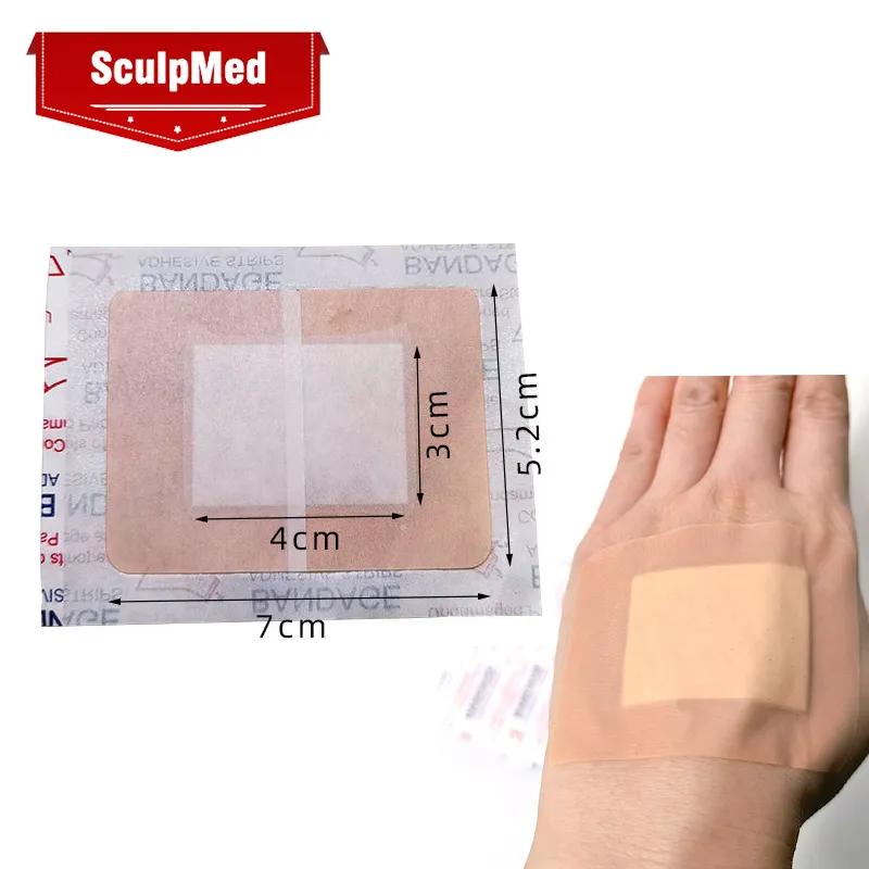 Atmungsaktive Pflaster Wasserdichte Bandage Erste-Hilfe-Wundauflage Medical Tape Wund pflaster Notfall-Kits Pflaster