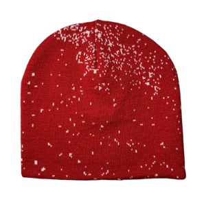 Gorro de punto Jacquard con estampado completo Unisex sin mangas de alta calidad de acrílico 100% - Product Image 1