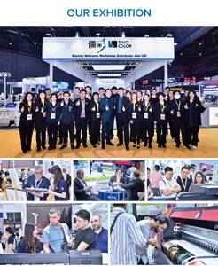 SinoColor 1.8m 1.6m i3200 i1600 2/3 tête 2400dpi bannière vinyle toile bâche papier intelligent eco solvant traceur imprimante machine - Product Image 6